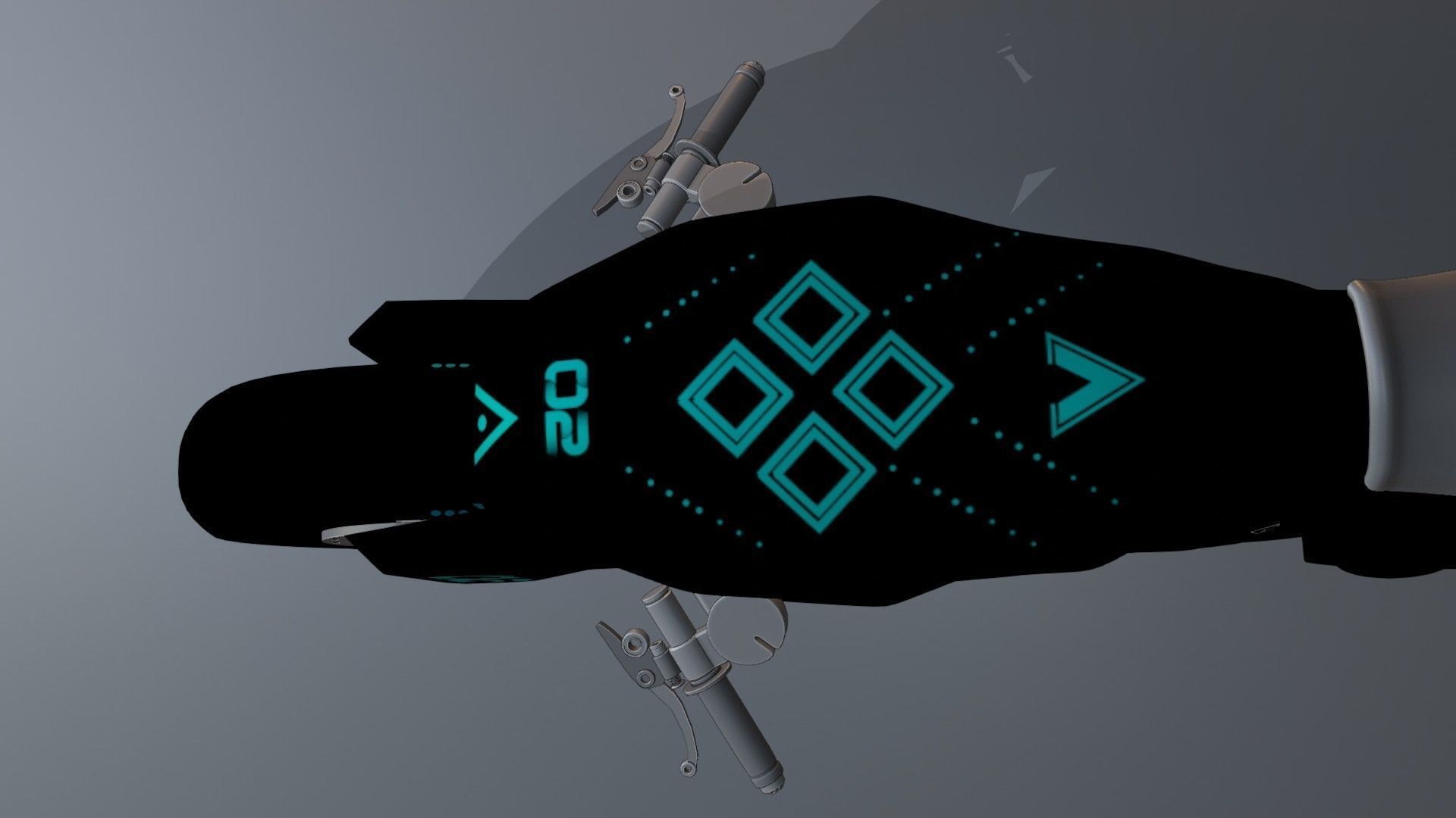 Sci-Fi concept Bike 2 3D model_34