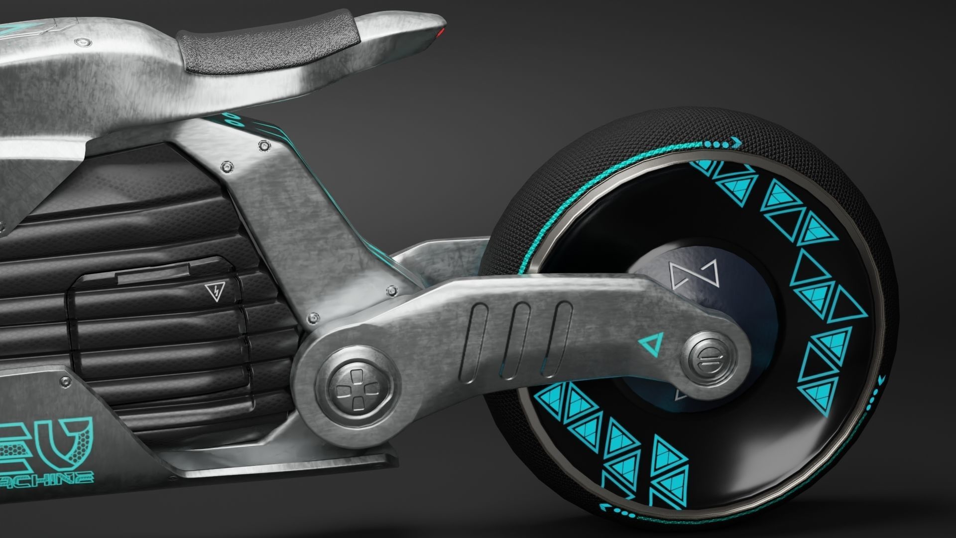 Sci-Fi concept Bike 2 3D model_48