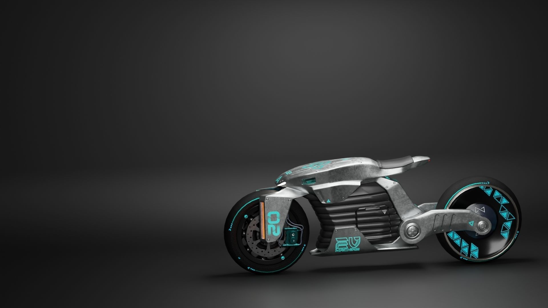 Sci-Fi concept Bike 2 3D model_49