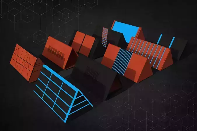 Sci-Fi Box Version Three 3D model