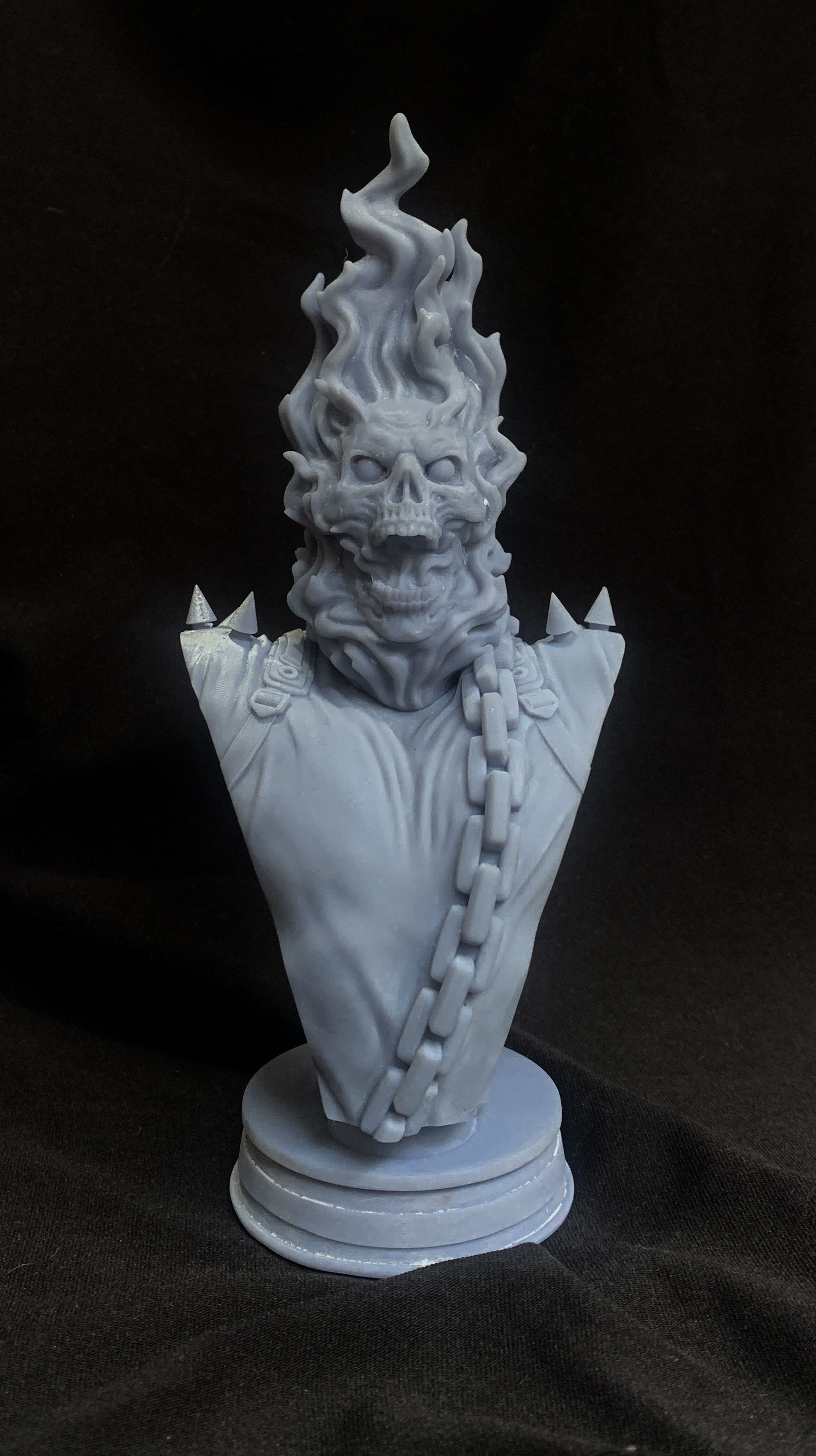 GHOST RIDER - PUNISHER - 180 mm 3D print model_5