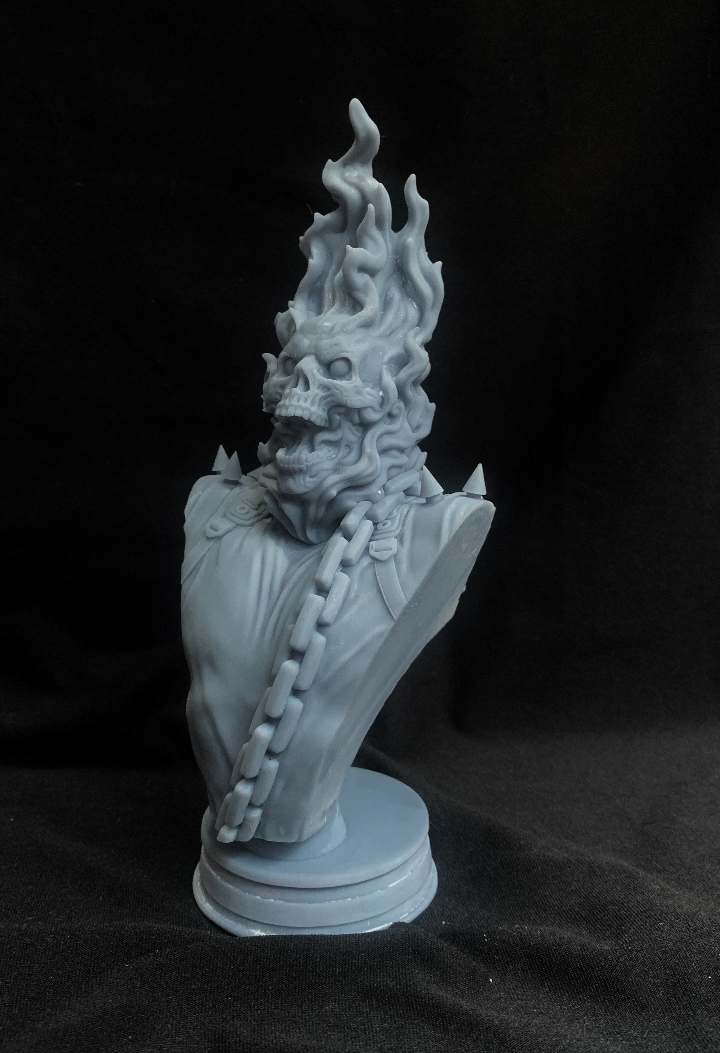 GHOST RIDER - PUNISHER - 180 mm 3D print model_6