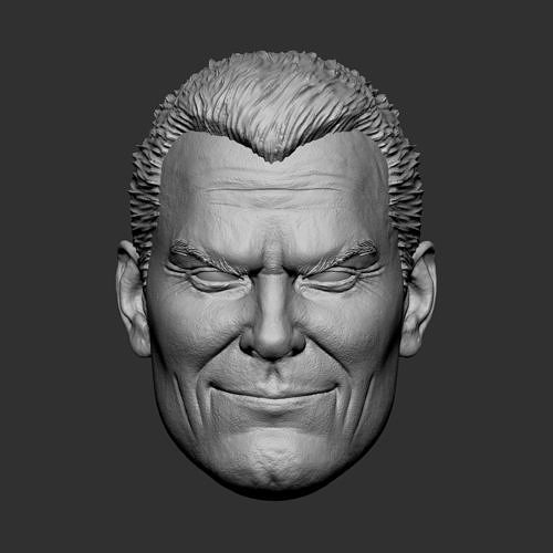 Shazam Head 3D print model 3D print model
