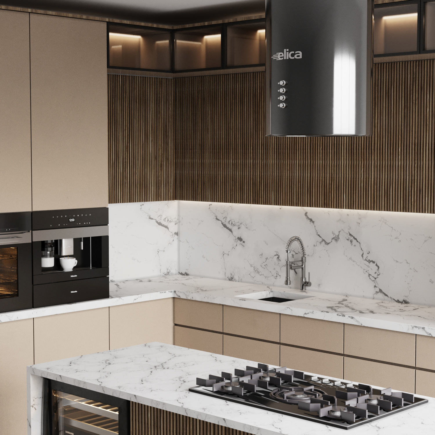 Kitchen 027 3D model_2