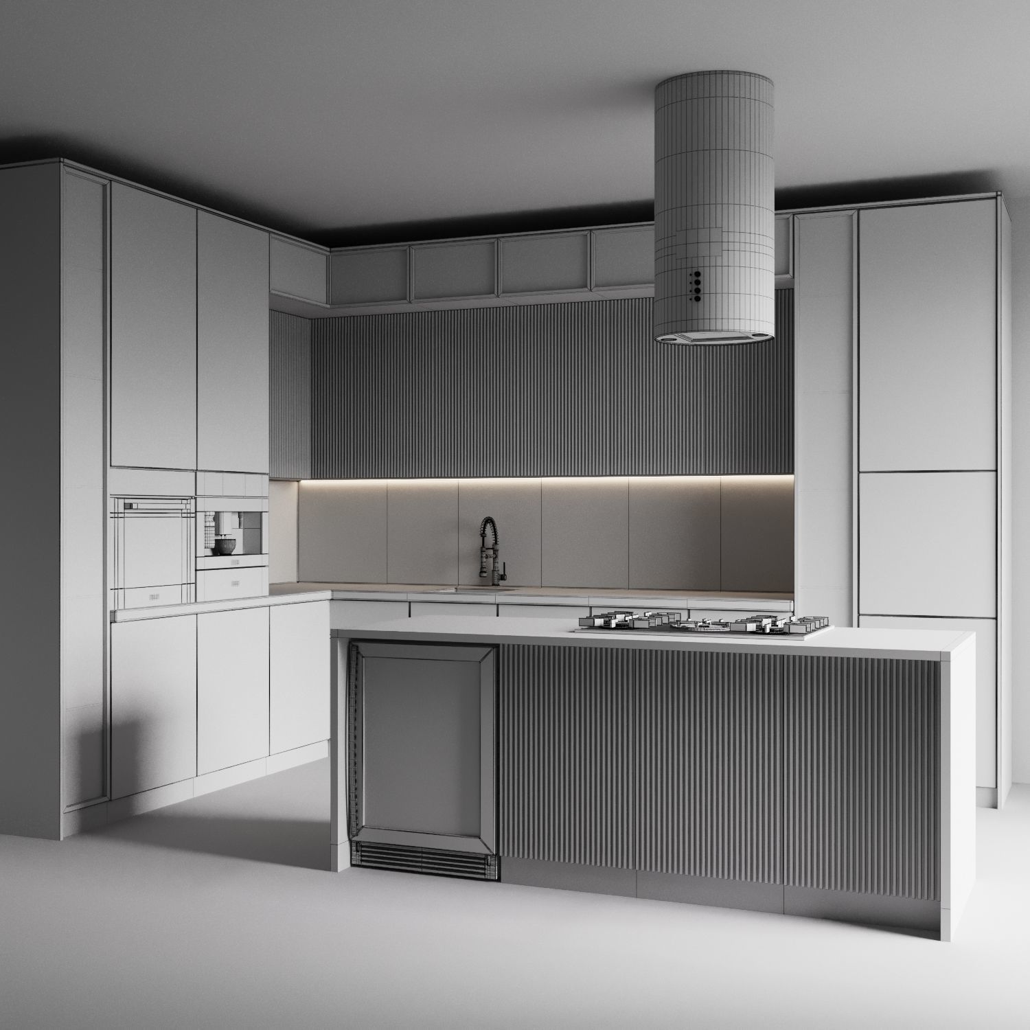 Kitchen 027 3D model_5