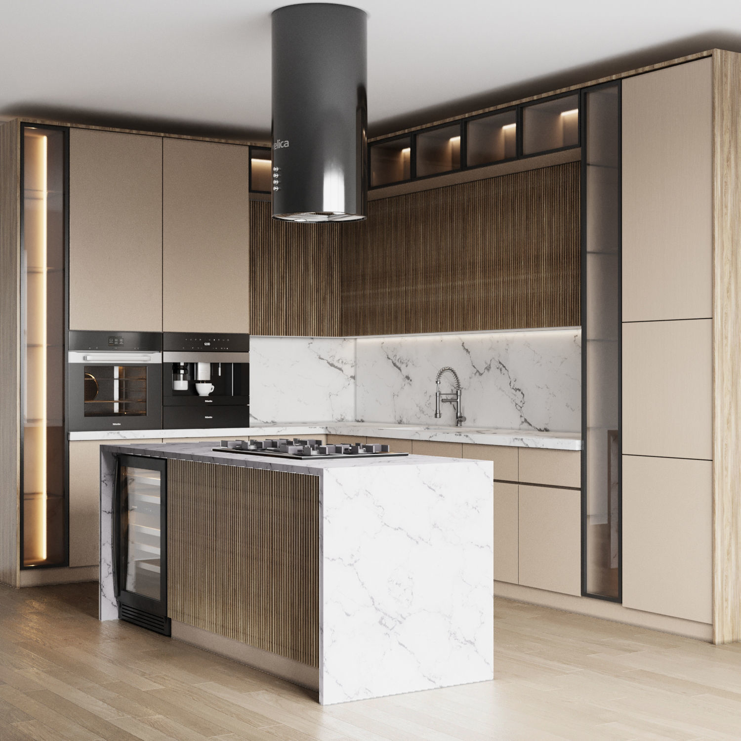 Kitchen 027 3D model_1