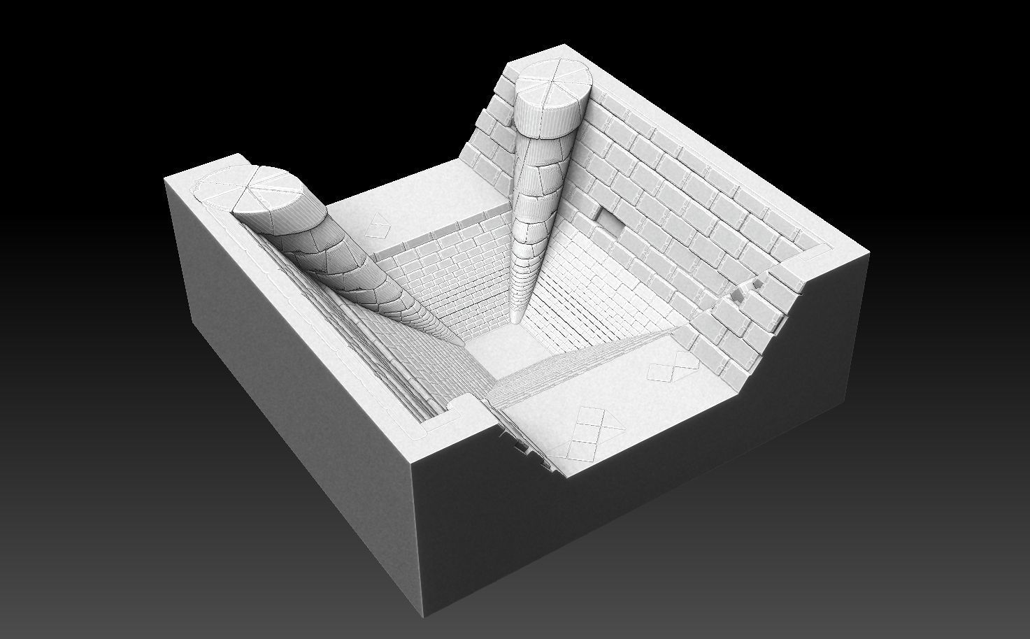 Drakborgen and Dungeonquest 3D Tile Set 3D print model_21