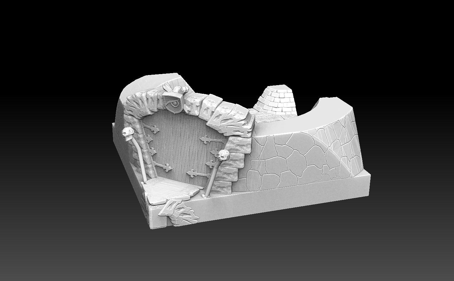 Drakborgen and Dungeonquest 3D Tile Set 3D print model_45