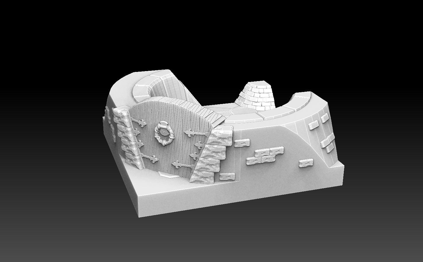 Drakborgen and Dungeonquest 3D Tile Set 3D print model_44