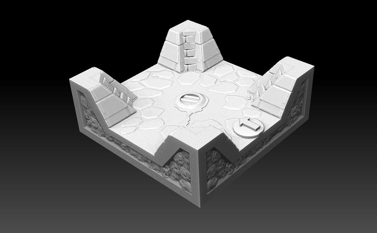 Drakborgen and Dungeonquest 3D Tile Set 3D print model_28