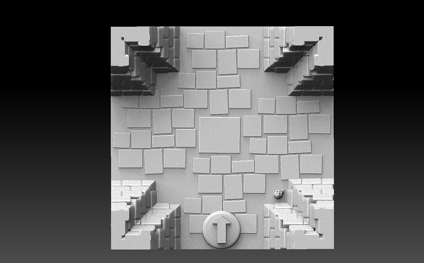 Drakborgen and Dungeonquest 3D Tile Set 3D print model_17