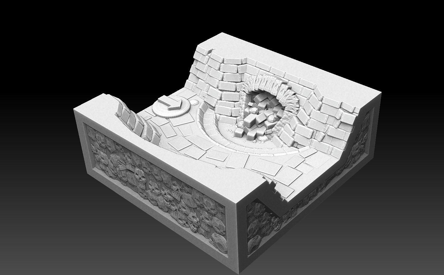 Drakborgen and Dungeonquest 3D Tile Set 3D print model_32