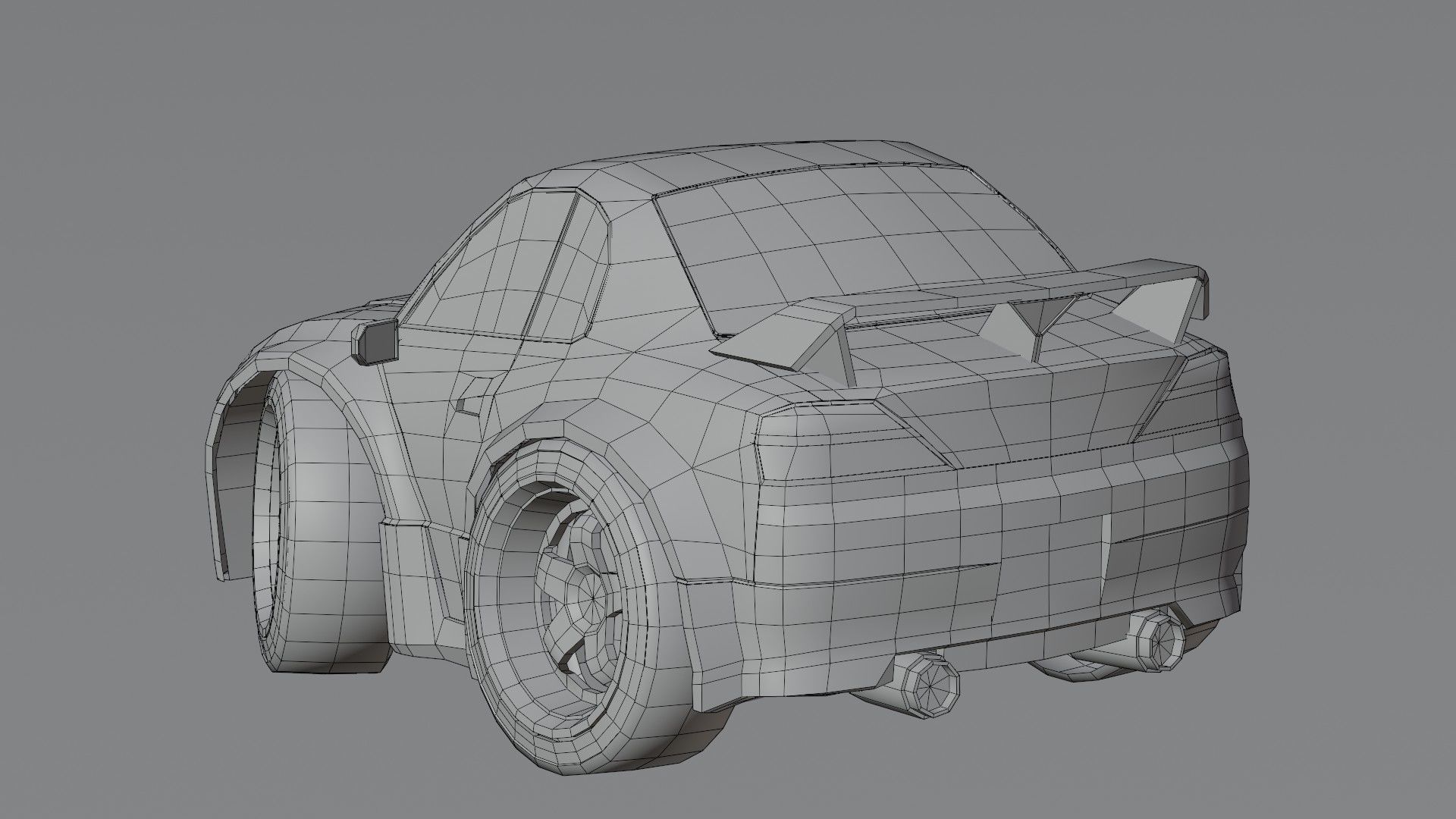 Stylized Car Pack Low-Poly Game Ready PBR Low-poly 3D model_62