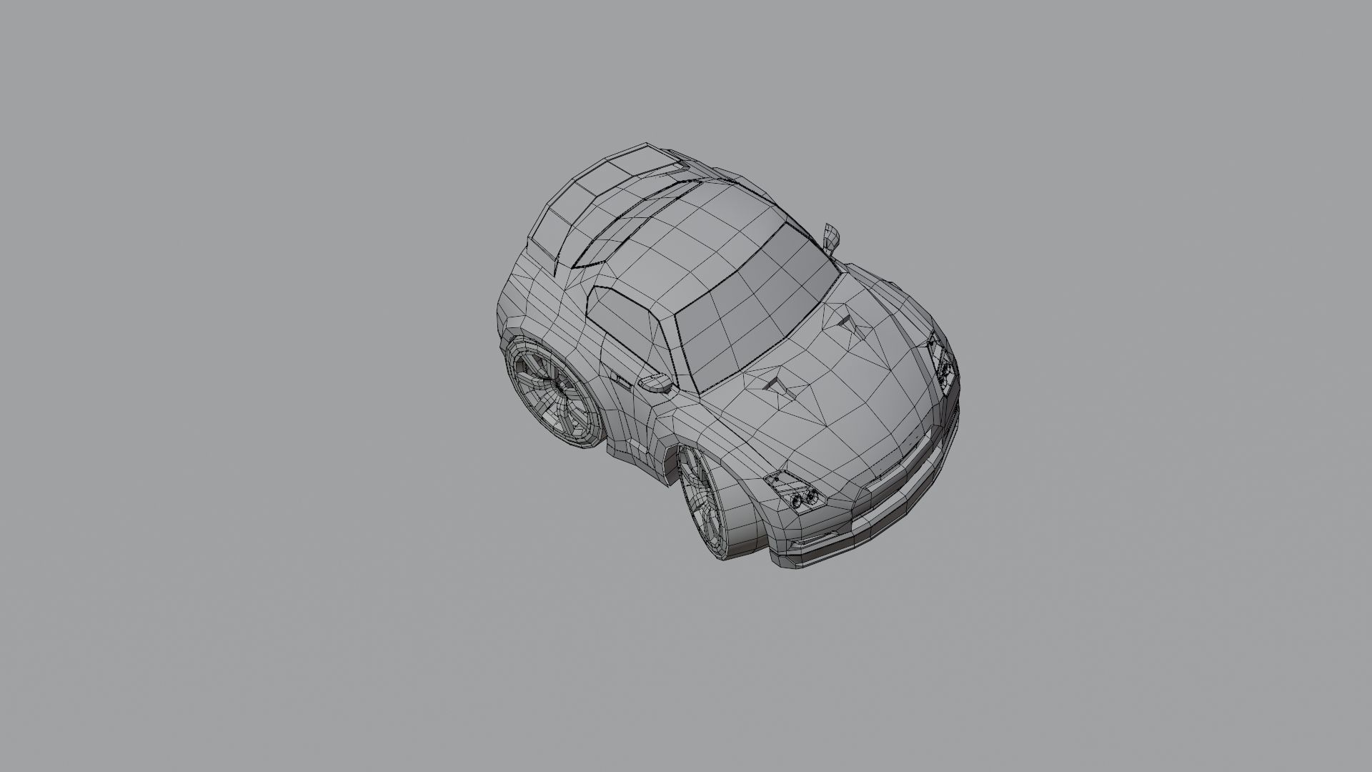 Stylized Car Pack Low-Poly Game Ready PBR Low-poly 3D model_57