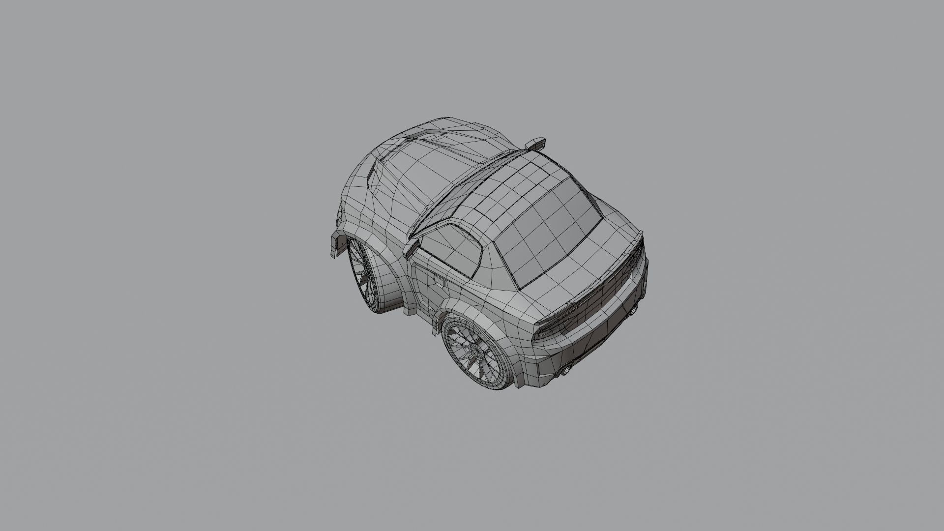 Stylized Car Pack Low-Poly Game Ready PBR Low-poly 3D model_25