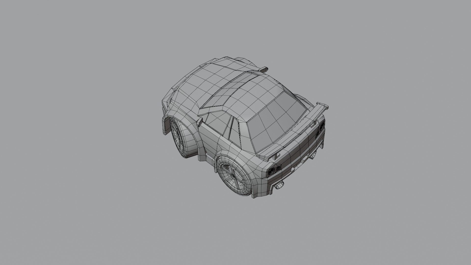 Stylized Car Pack Low-Poly Game Ready PBR Low-poly 3D model_85