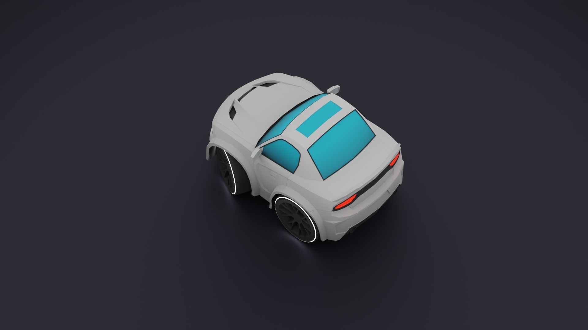 Stylized Car Pack Low-Poly Game Ready PBR Low-poly 3D model_24