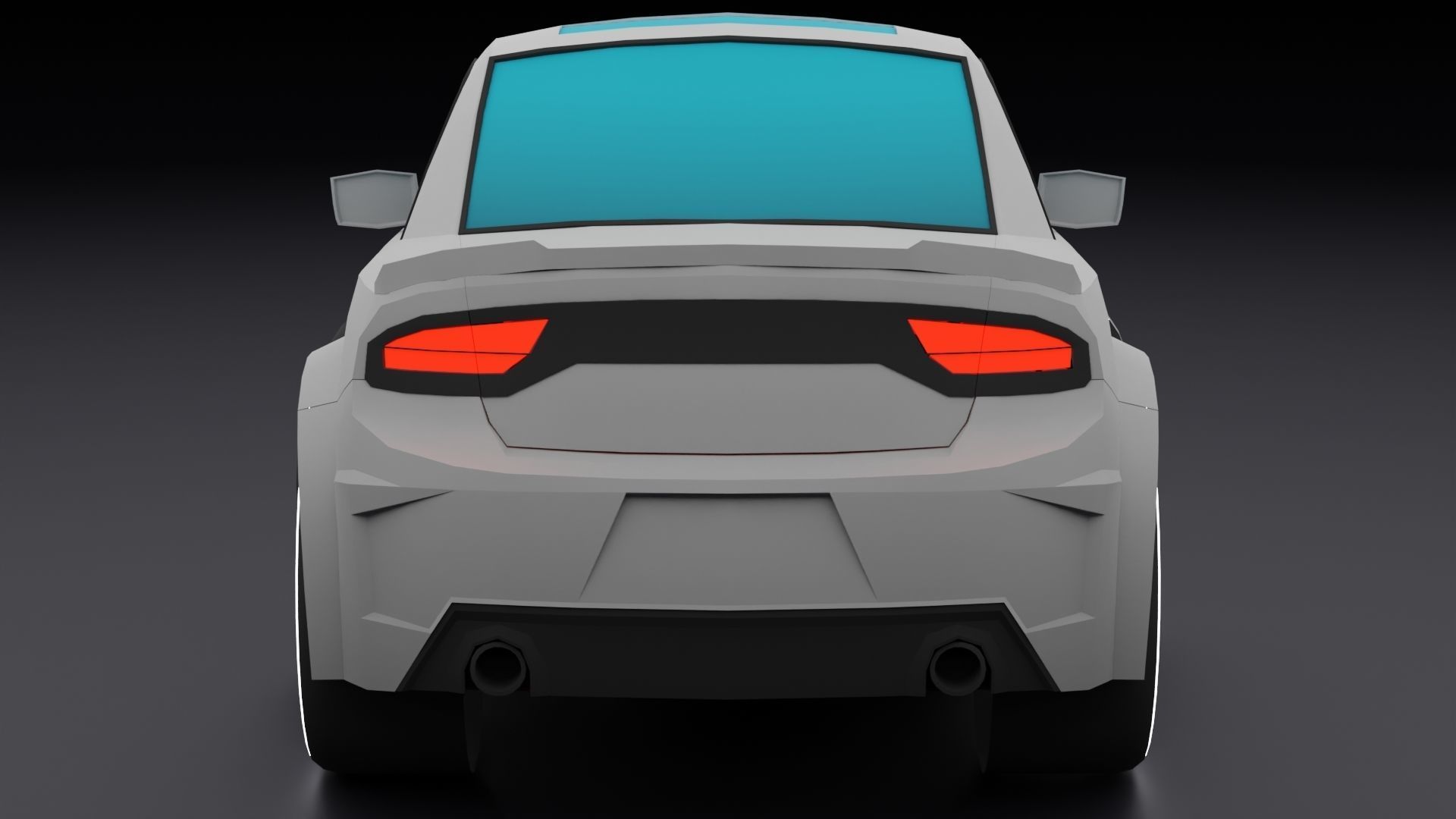 Stylized Car Pack Low-Poly Game Ready PBR Low-poly 3D model_18