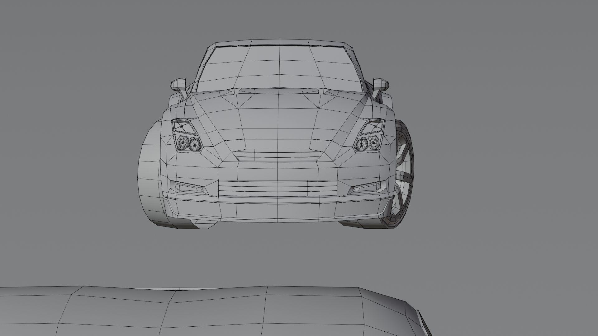 Stylized Car Pack Low-Poly Game Ready PBR Low-poly 3D model_7