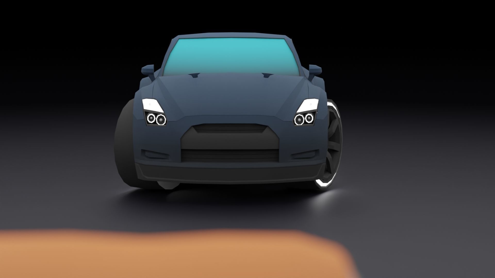 Stylized Car Pack Low-Poly Game Ready PBR Low-poly 3D model_6
