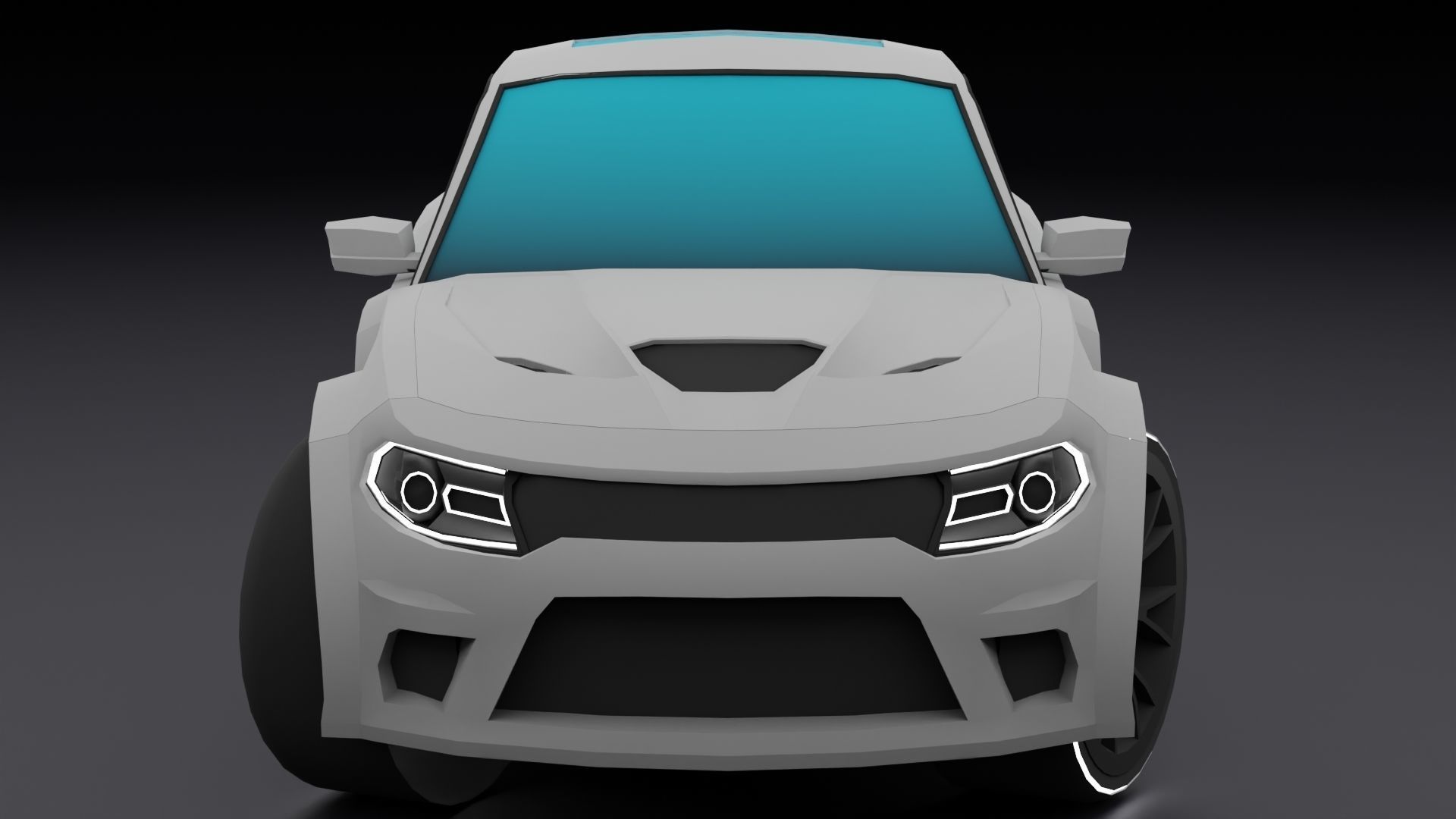 Stylized Car Pack Low-Poly Game Ready PBR Low-poly 3D model_20