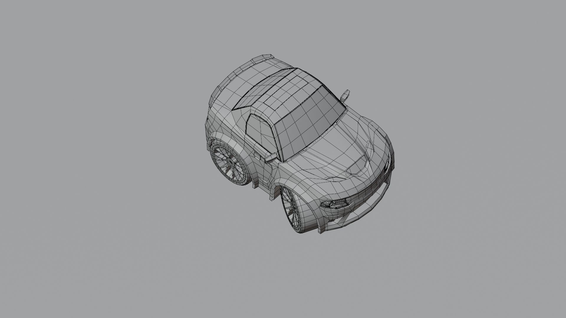 Stylized Car Pack Low-Poly Game Ready PBR Low-poly 3D model_27