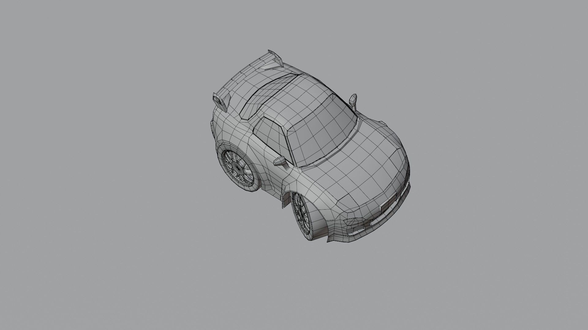 Stylized Car Pack Low-Poly Game Ready PBR Low-poly 3D model_42