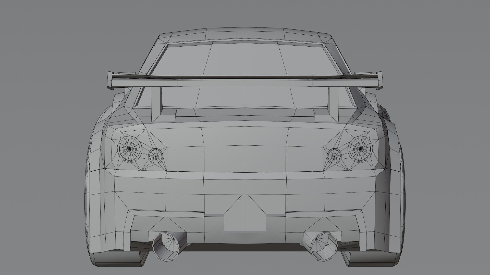 Stylized Car Pack Low-Poly Game Ready PBR Low-poly 3D model_79