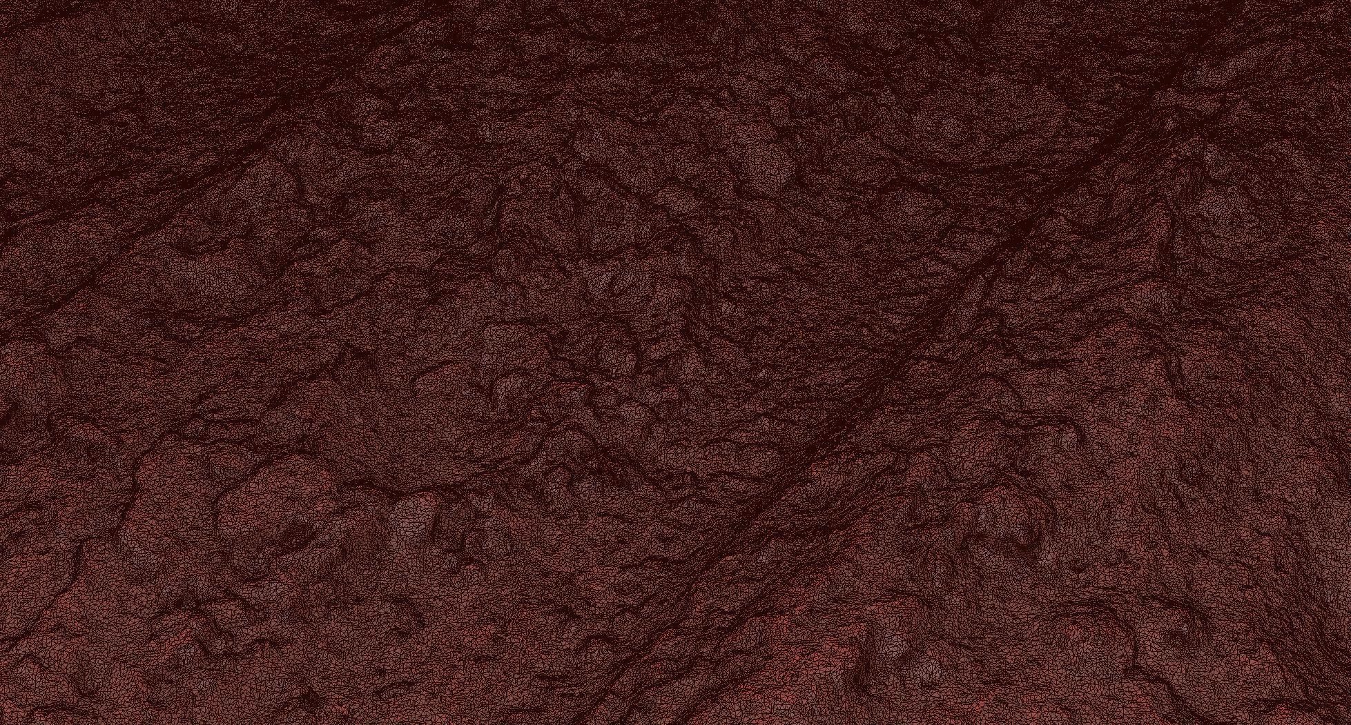 Thawed snow road Hq Scan 3D model_10