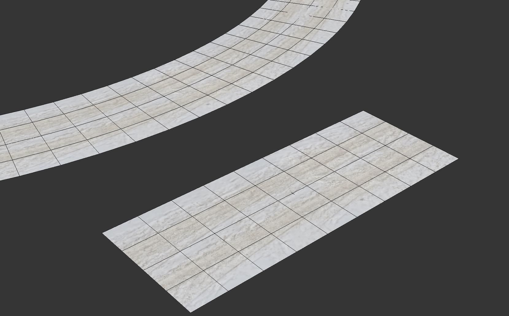 Thawed snow road Hq Scan 3D model_5