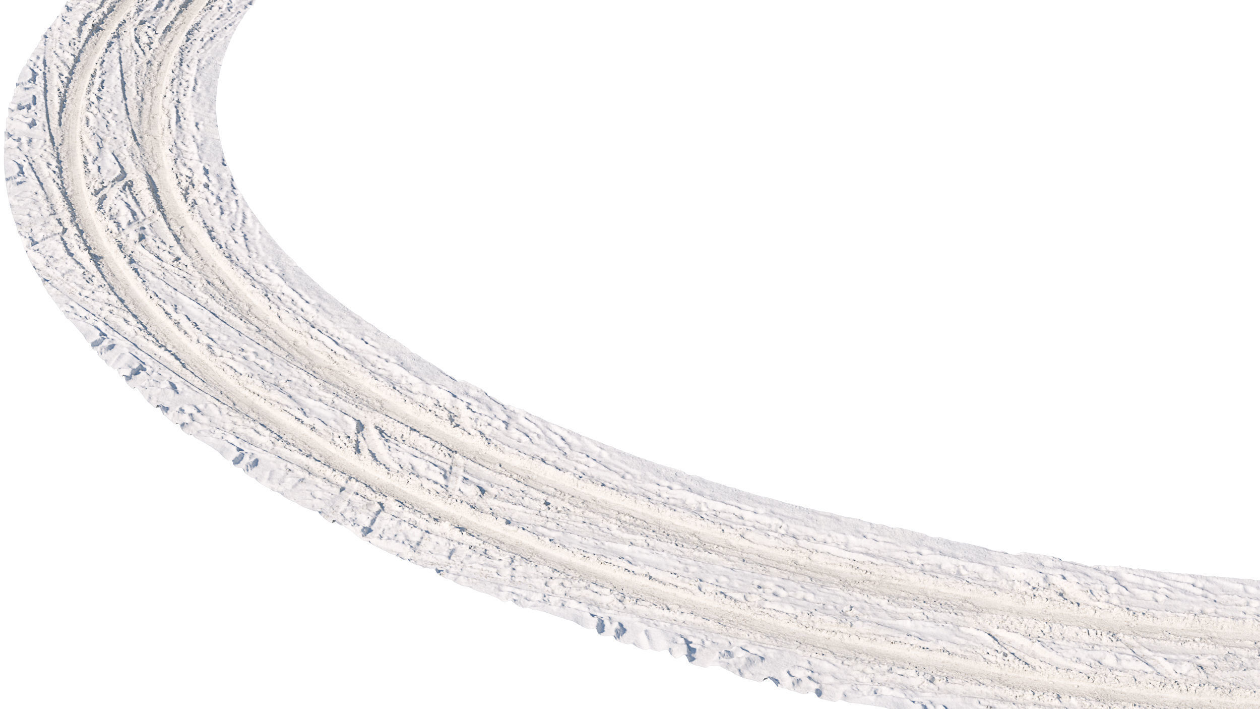 Thawed snow road Hq Scan 3D model_3