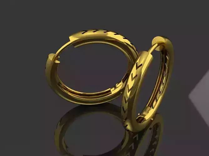  Hoops congo earrings