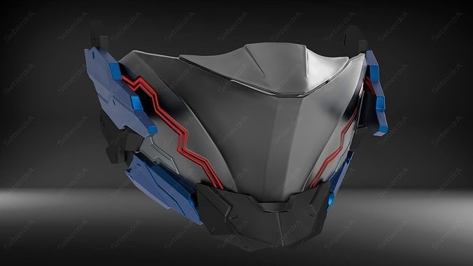 Cyborg Mask V4 3D print model
