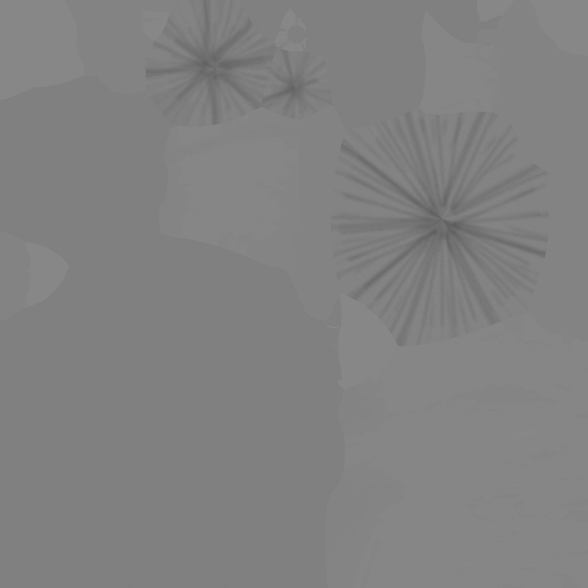 Fantasy Mushroom A06 Blue Orange - Scene Backdrop Design Low-poly 3D model_22