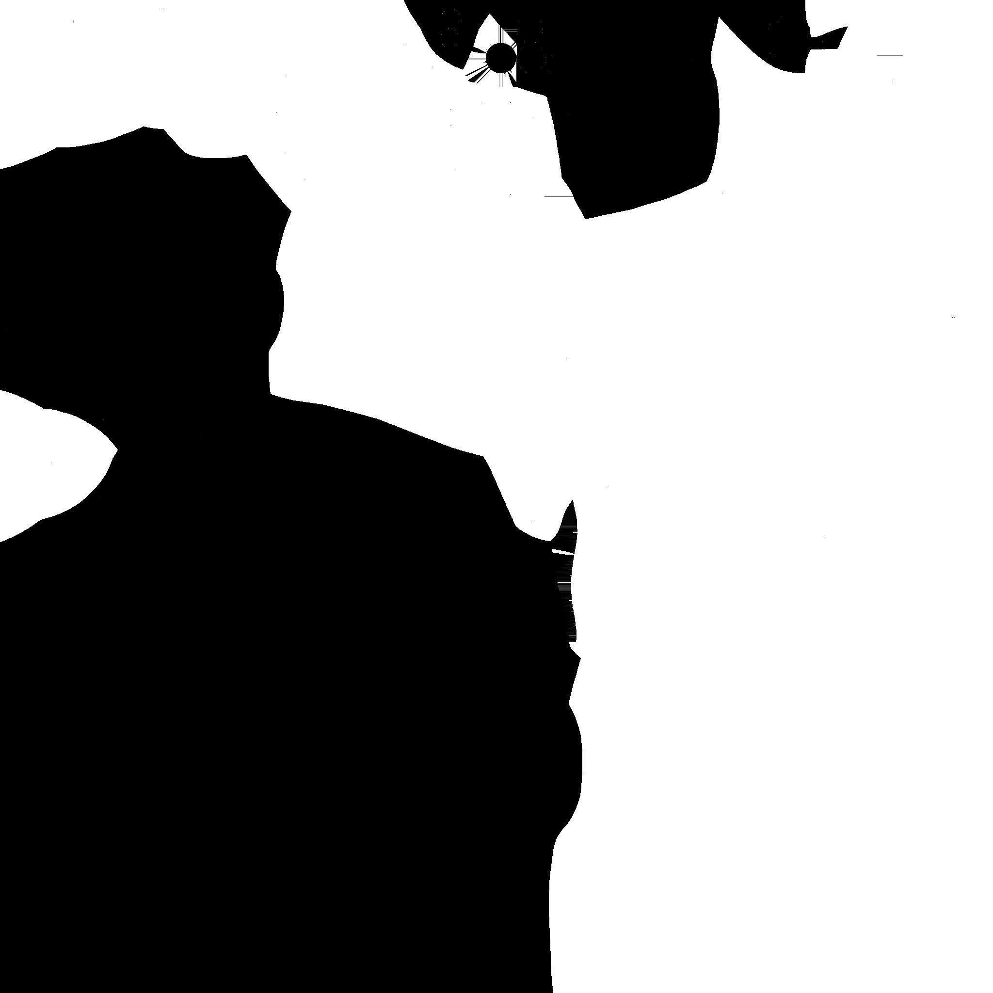 Fantasy Mushroom A06 Blue Orange - Scene Backdrop Design Low-poly 3D model_19