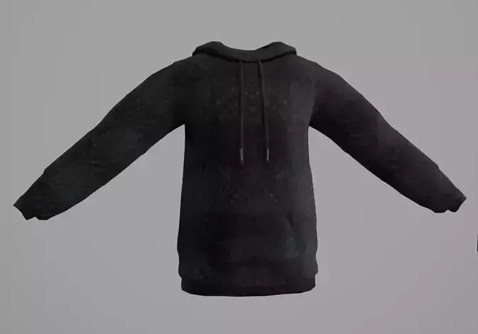 black hoodie