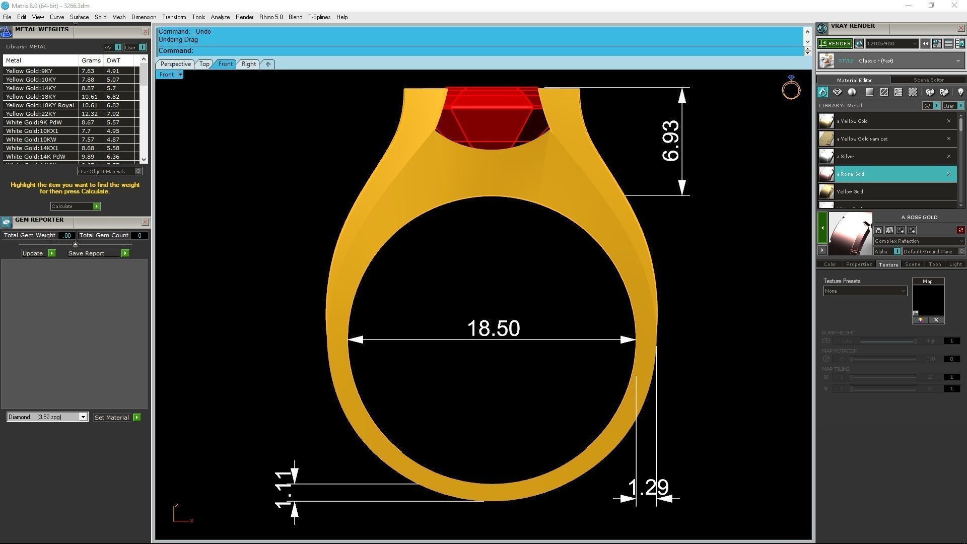 fengshui lucky emeral men ring 3266 3D print model_2