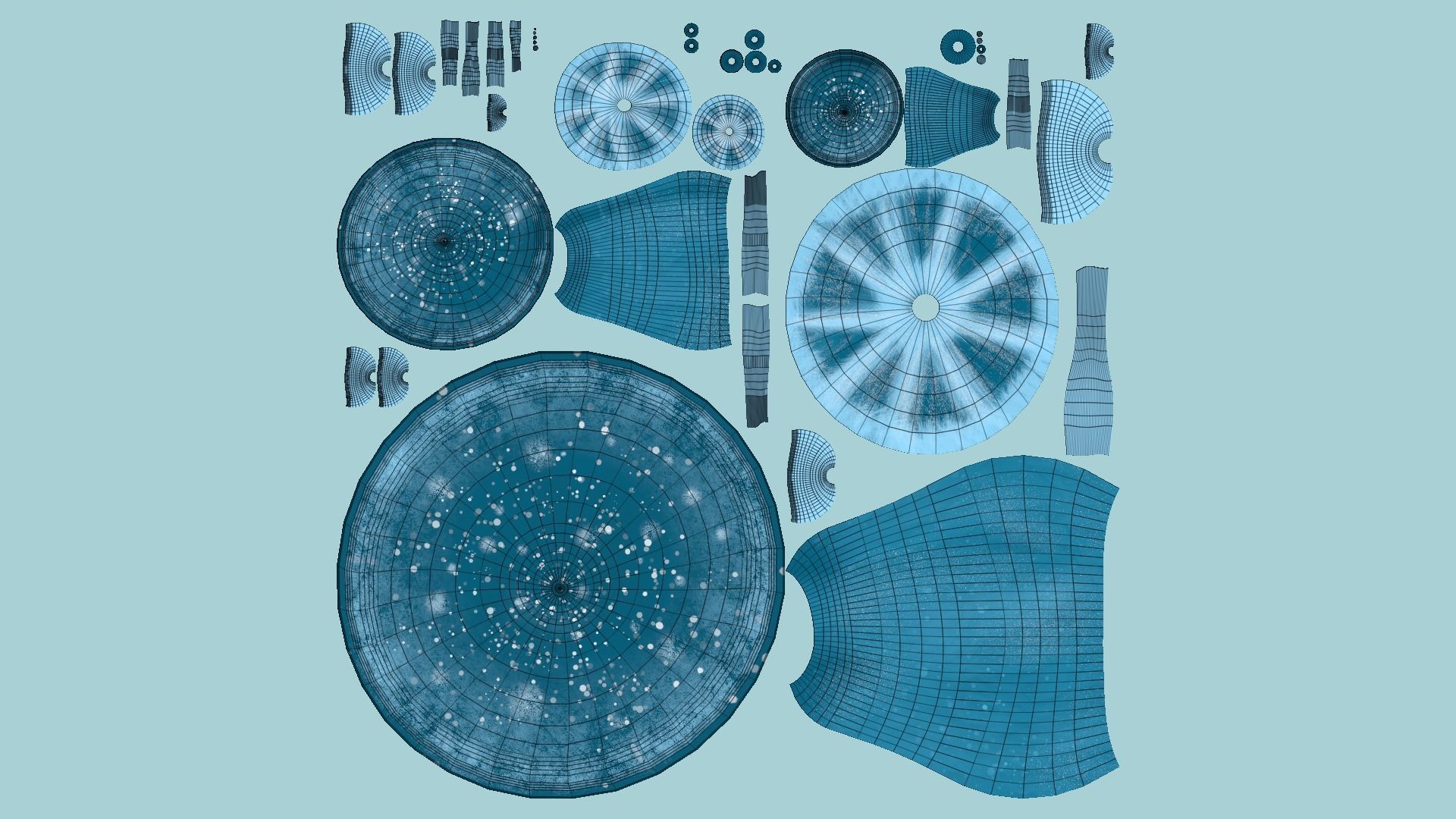 10 Fantasy Mushroom A Collection - Scene Backdrop Design _71