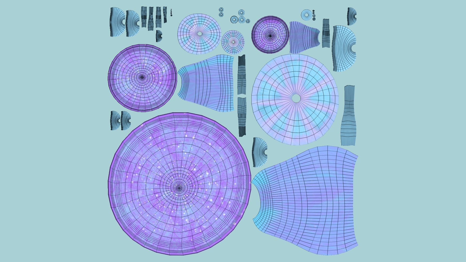 10 Fantasy Mushroom A Collection - Scene Backdrop Design _67