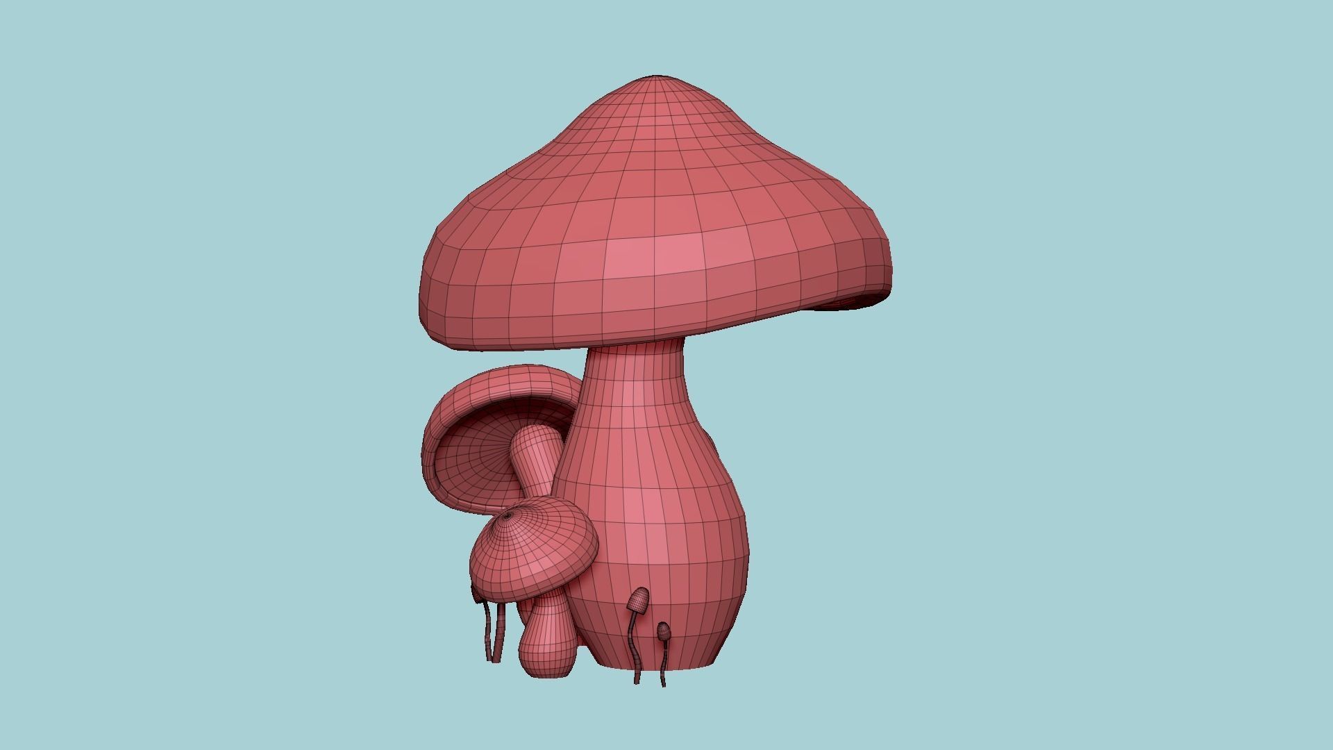 10 Fantasy Mushroom A Collection - Scene Backdrop Design _17