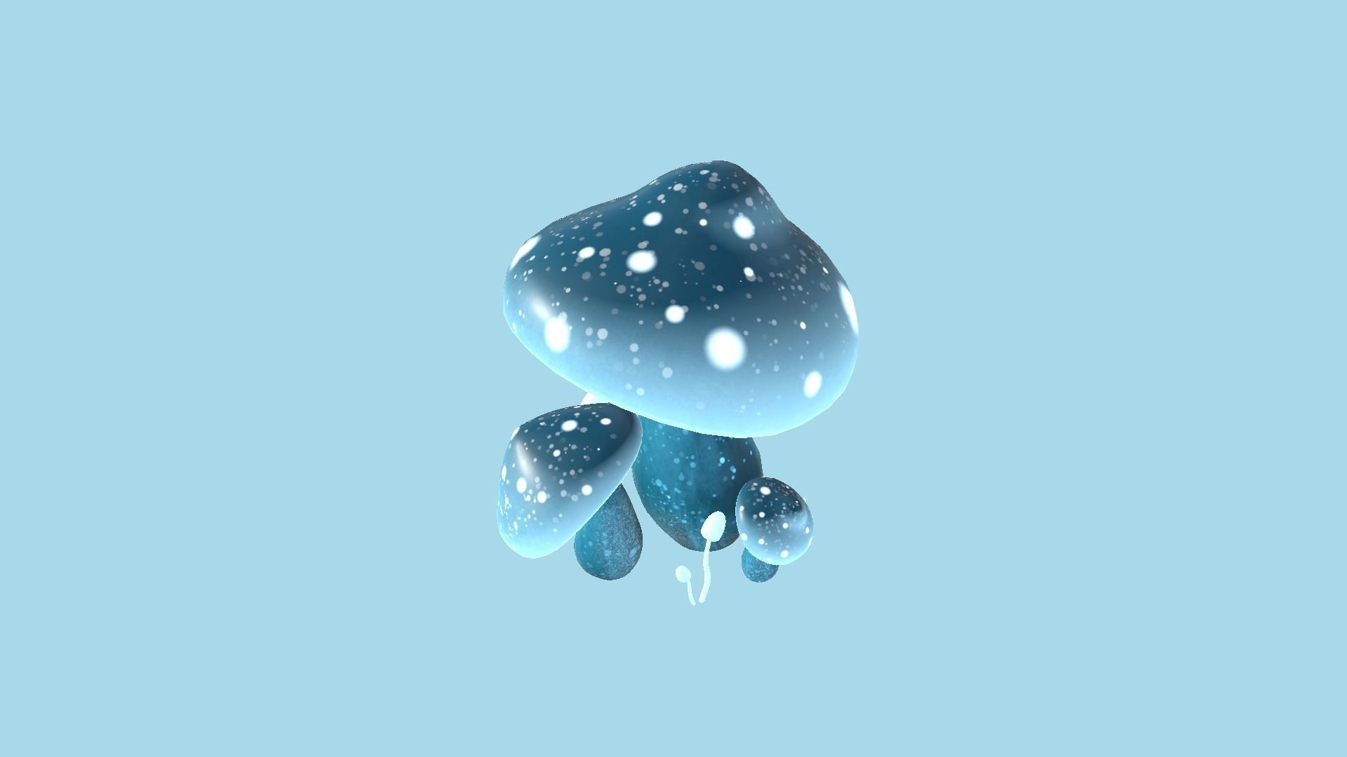 10 Fantasy Mushroom A Collection - Scene Backdrop Design _27