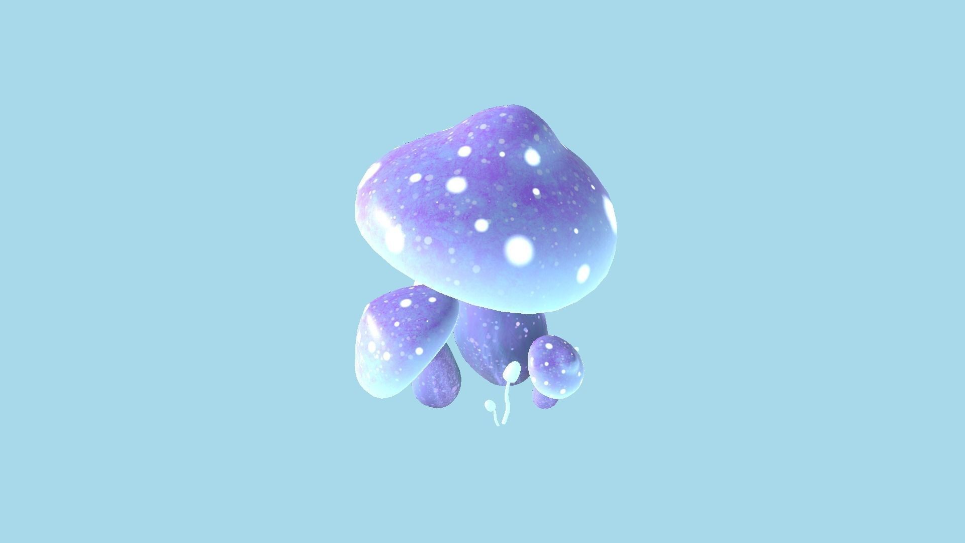 10 Fantasy Mushroom A Collection - Scene Backdrop Design _34