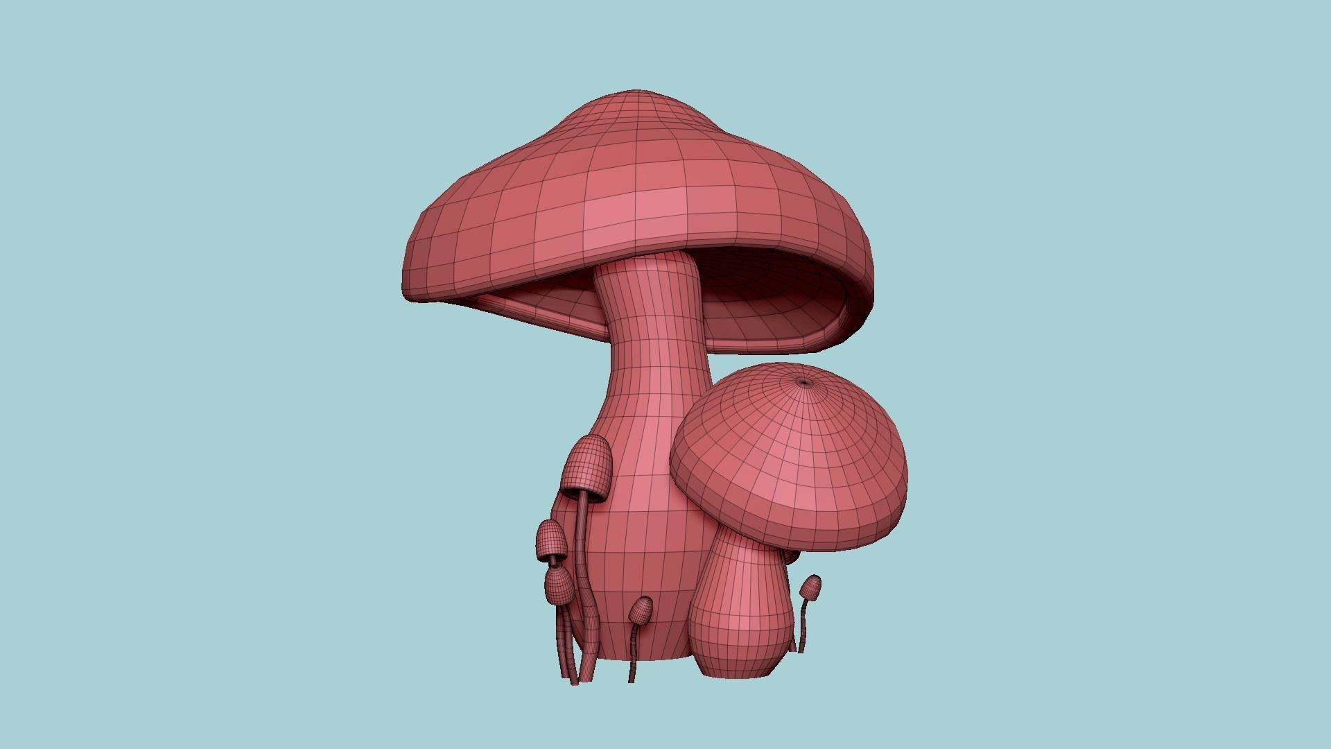 10 Fantasy Mushroom A Collection - Scene Backdrop Design _20