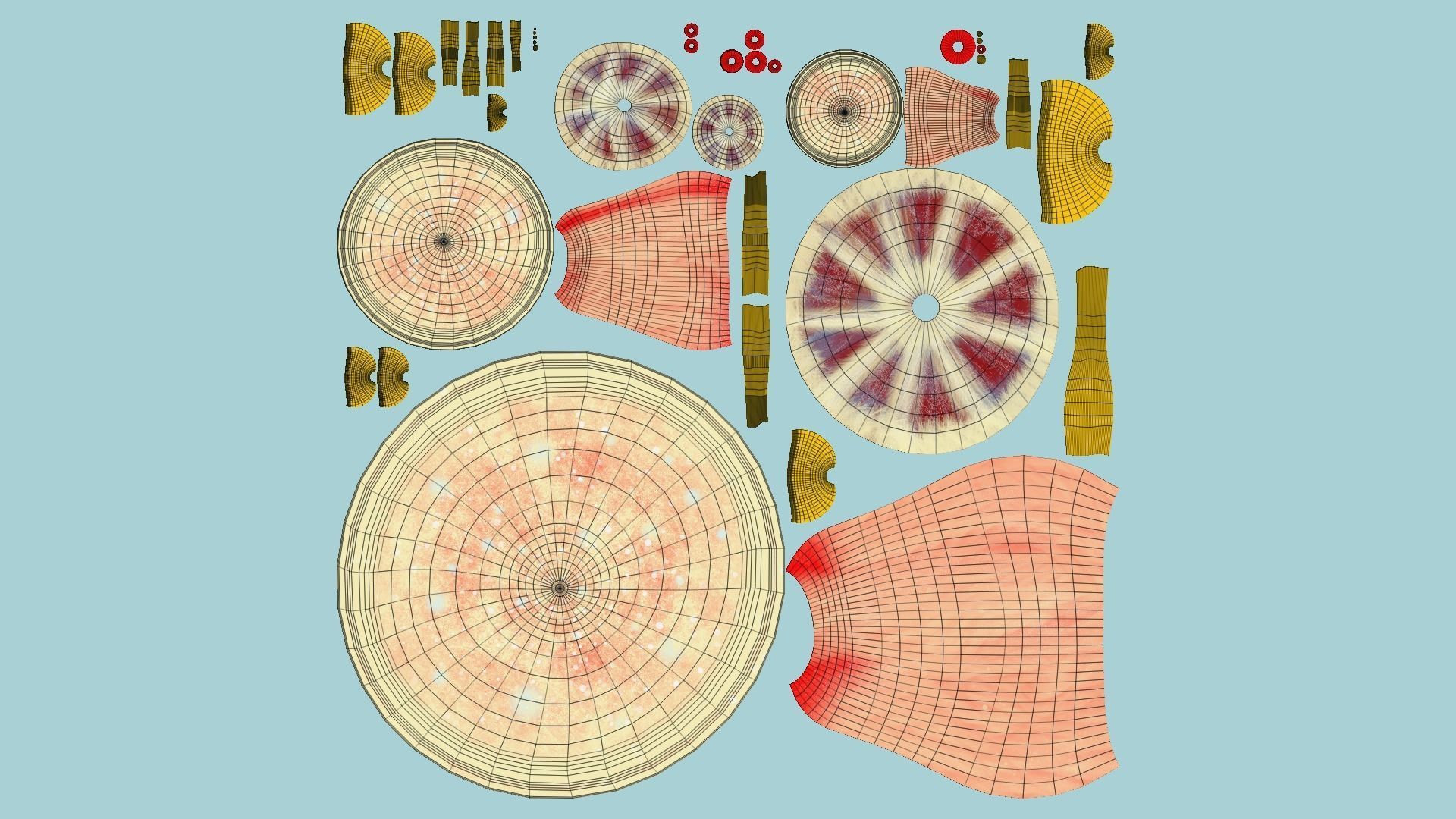 10 Fantasy Mushroom A Collection - Scene Backdrop Design _70