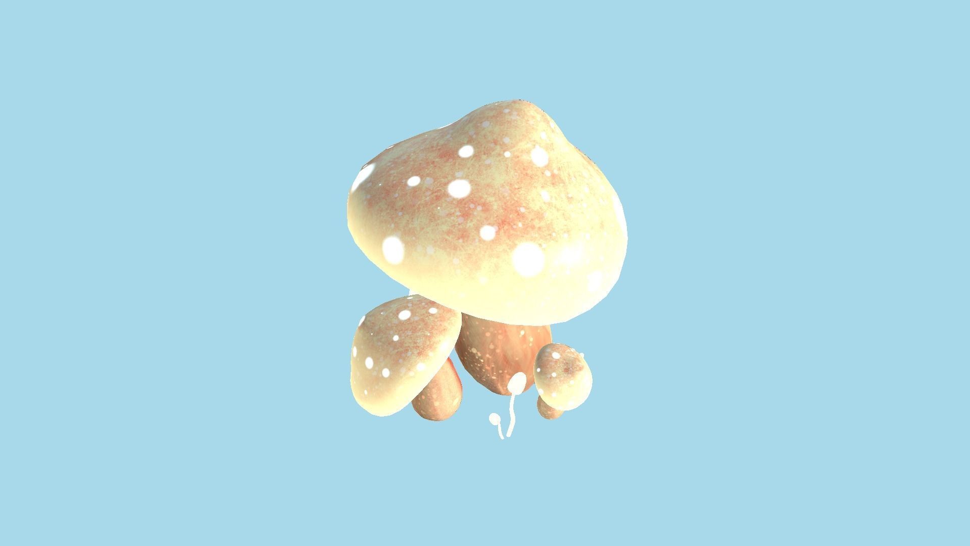 10 Fantasy Mushroom A Collection - Scene Backdrop Design _54