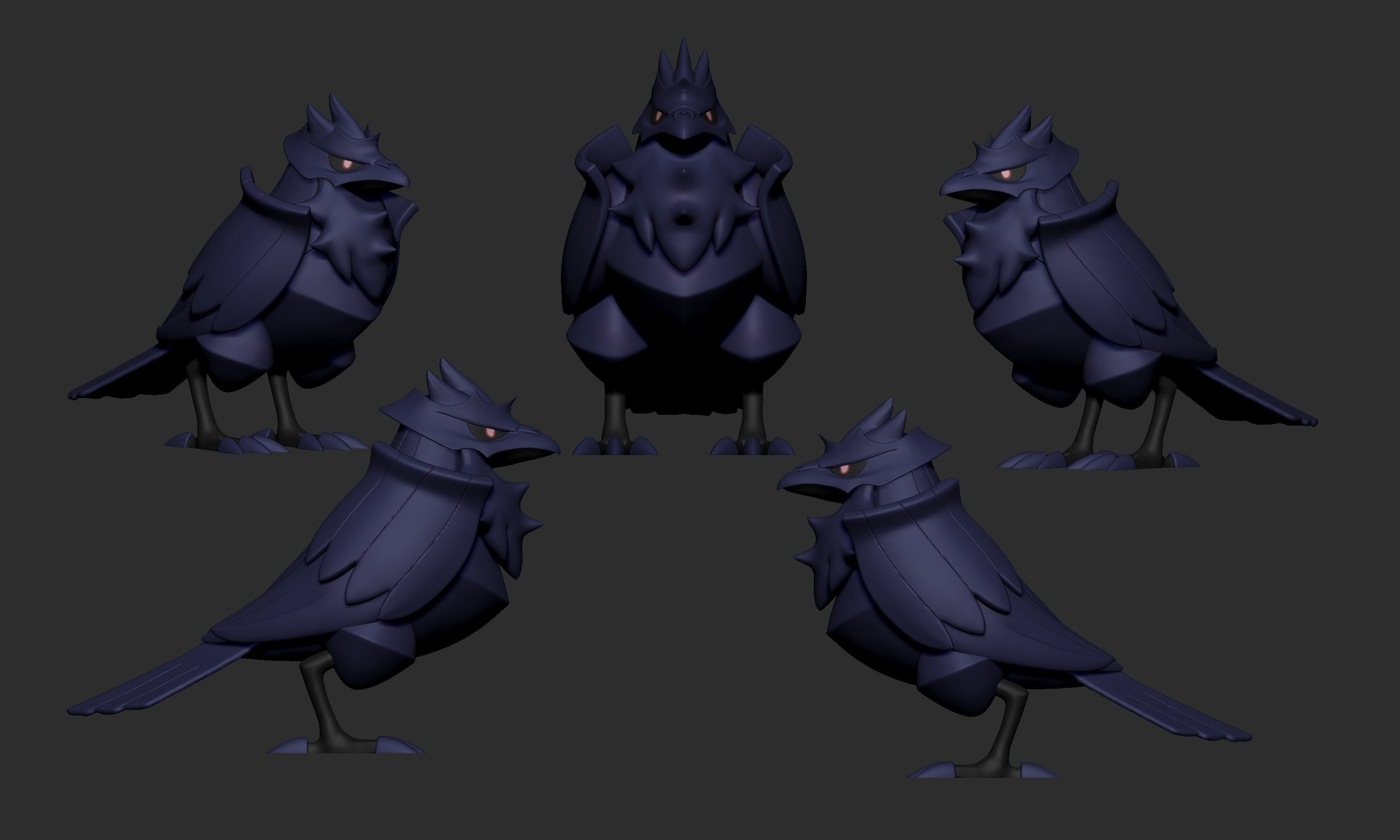 Pokemon - Corviknight 3D print model_2