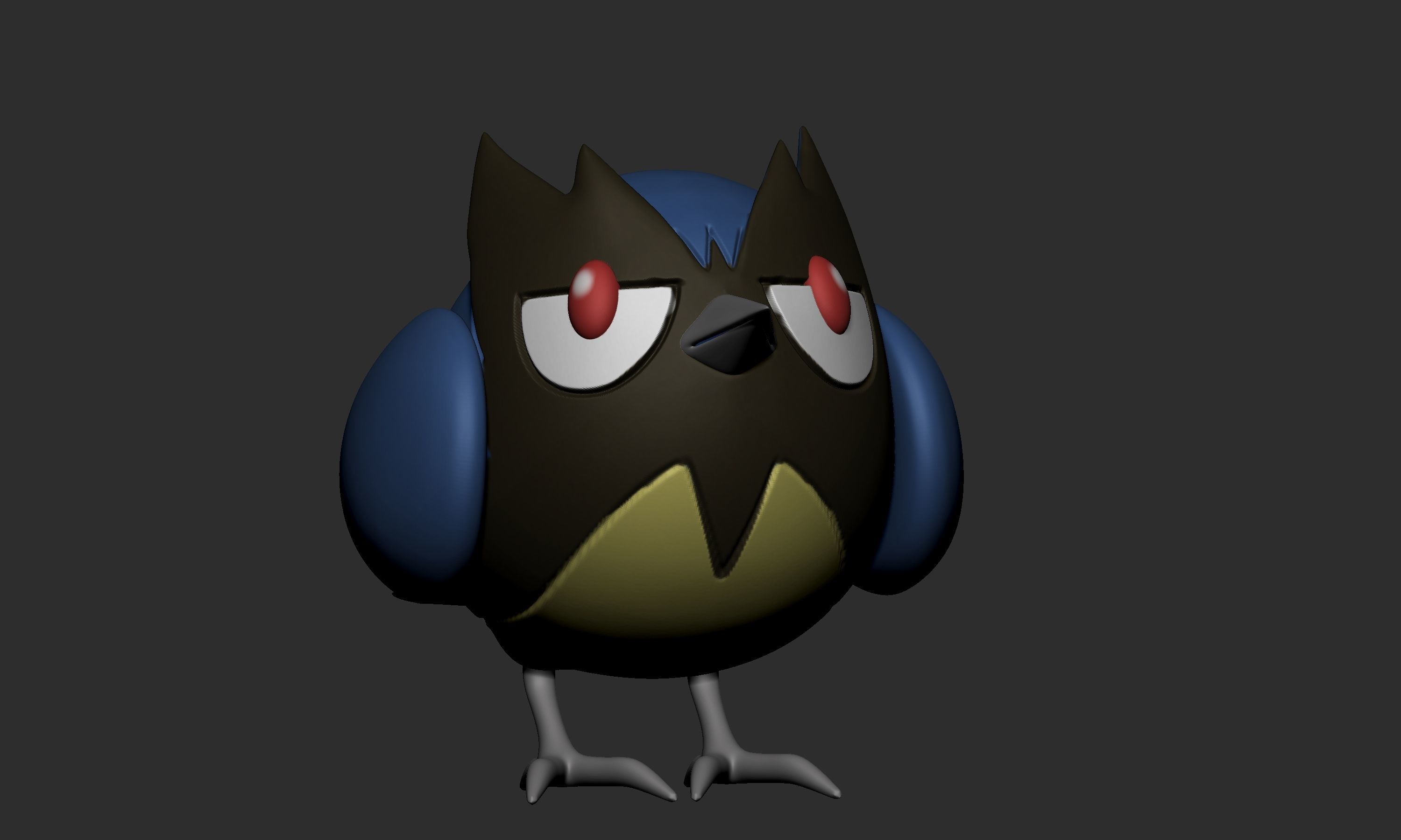 Pokemon - Rookidee Corvisquire and Corviknight 3D print model_2