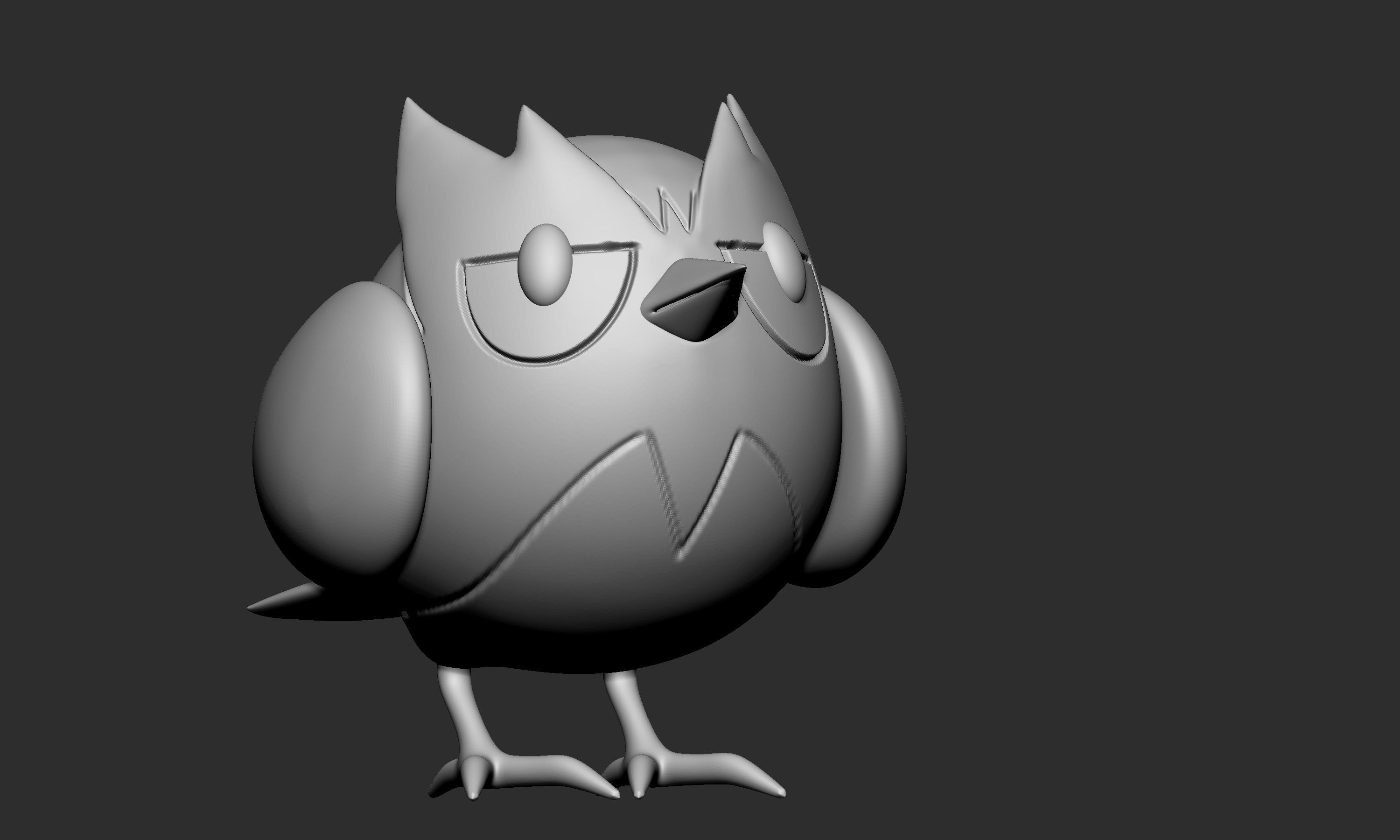 Pokemon - Rookidee Corvisquire and Corviknight 3D print model_4