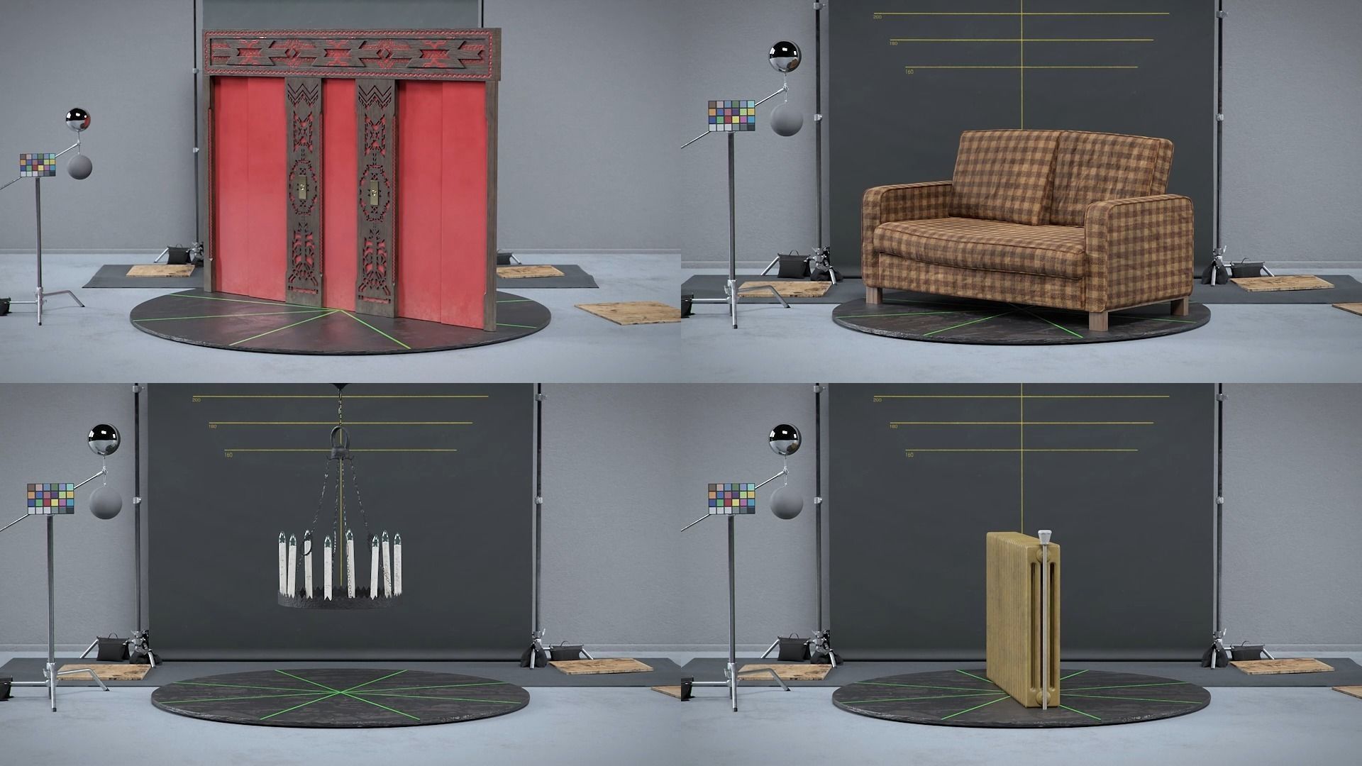 Elevator Scene from The Shining 3D model_7