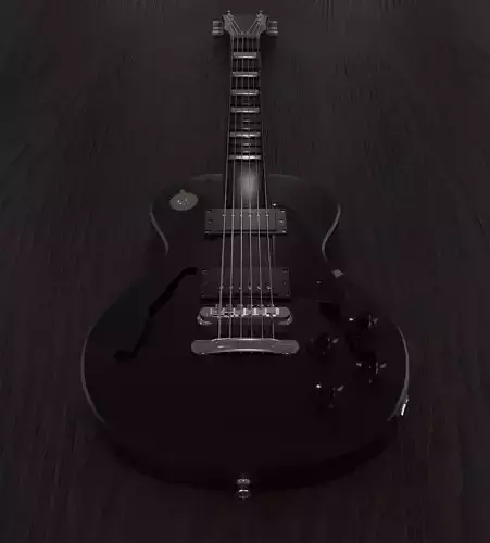 Guitar Classic Wood Black 